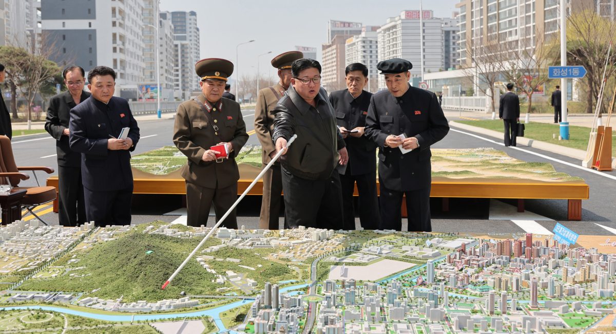 Kim Jong Un Hwasong area construction